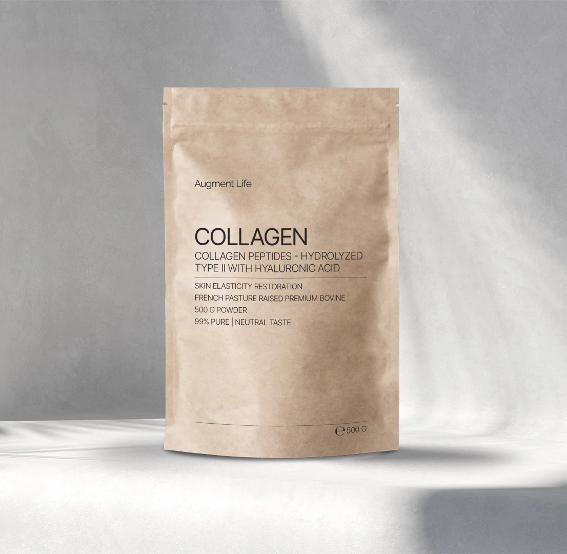 Πεπτίδια κολλαγόνου τύπου II σε σκόνη Augment Life Collagen-500g-Bag-180x270x80-BEG.jpg